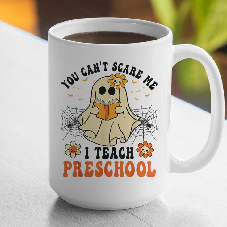 You Can't Scare Me I Teach Preschool Teacher Halloween Ghost Men Women Graphic Print Coffee Mug, funny gift You Can't Scare Me I Teach Preschool Teacher Halloween Ghost Men Women Graphic Print Coffee Mug, funny gift