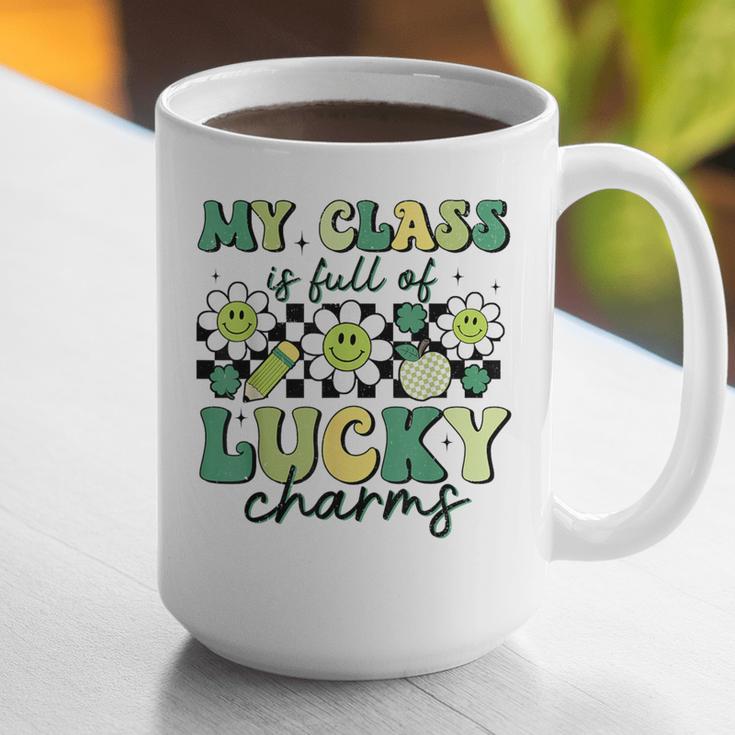 My Class Is Full Of Lucky Charms St Patricks Day Teacher Graphic Print Coffee Mug, funny gift My Class Is Full Of Lucky Charms St Patricks Day Teacher Graphic Print Coffee Mug, funny gift