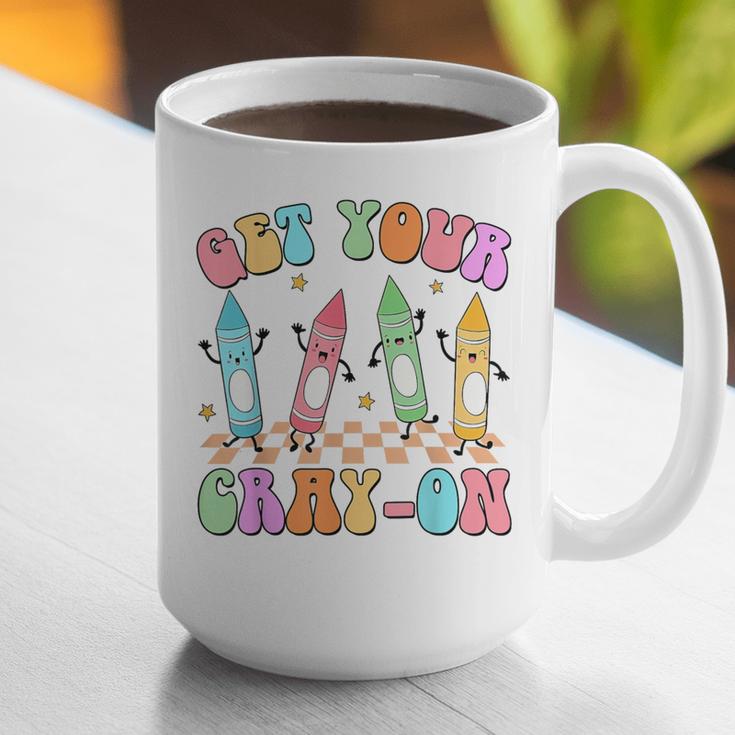 Get Your Cray-On Preschool Teacher Kindergarten Teacher Graphic Print Coffee Mug, funny gift Get Your Cray-On Preschool Teacher Kindergarten Teacher Graphic Print Coffee Mug, funny gift