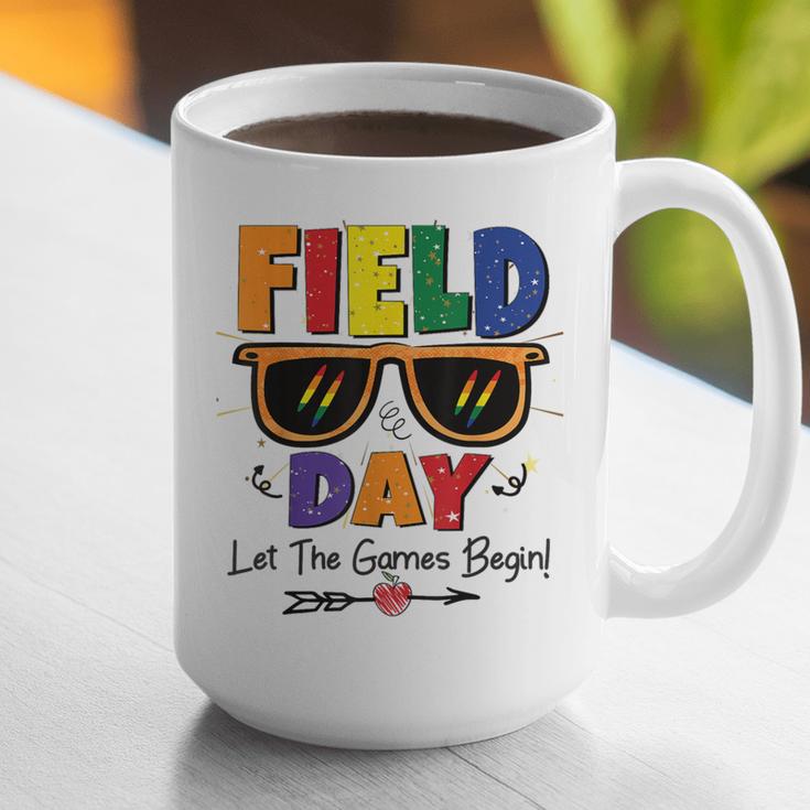 Field Day 2025 Let The Games Begin Kids Boys Girls Teachers Graphic Print Coffee Mug, funny gift