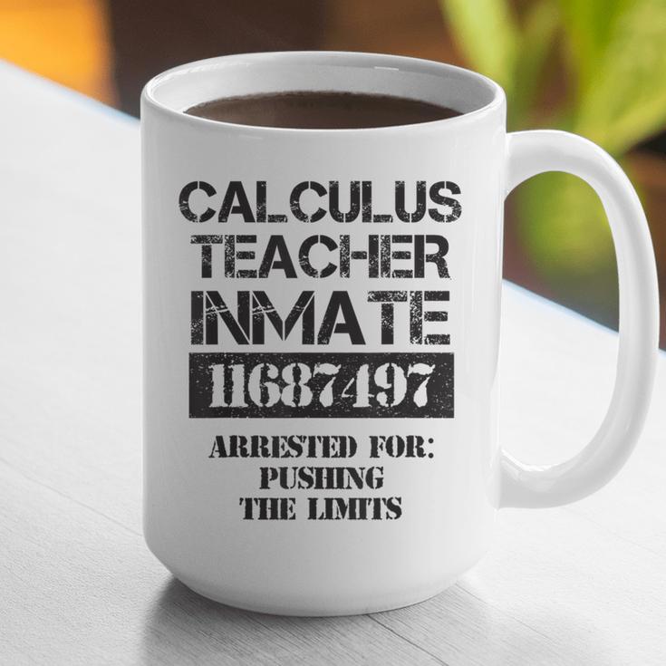 Halloween Calculus Teacher Prisoner Costume Graphic Print Coffee Mug, funny gift