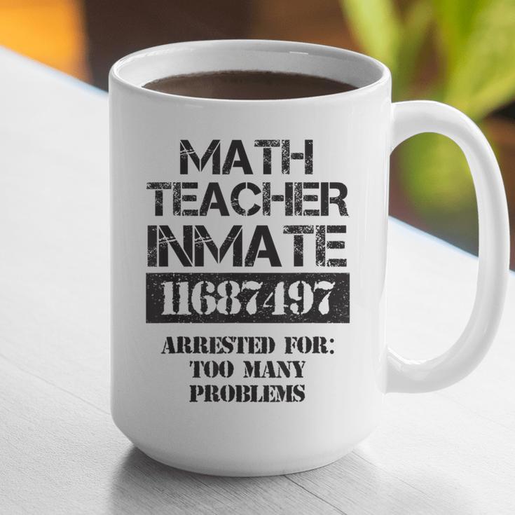 Halloween Math Teacher Prisoner Costume Graphic Print Coffee Mug, funny gift Halloween Math Teacher Prisoner Costume Graphic Print Coffee Mug, funny gift
