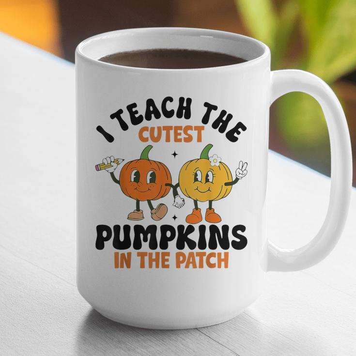 Halloween Teacher I Teach The Cutest Pumpkins In The Patch Graphic Print Coffee Mug, funny gift Halloween Teacher I Teach The Cutest Pumpkins In The Patch Graphic Print Coffee Mug, funny gift