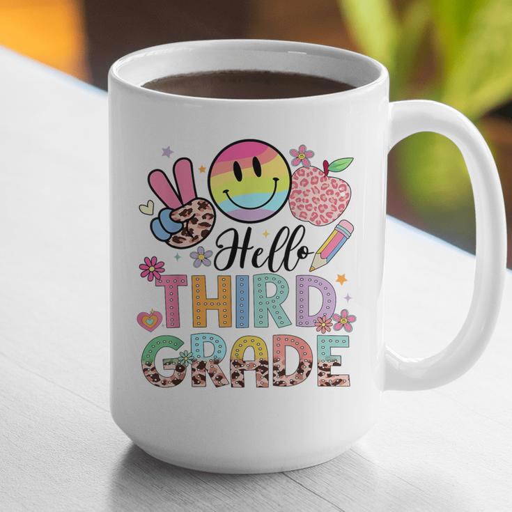 Hello 3rd Grade Boy Girl Teacher Back To School 3rd Grade Graphic Print Coffee Mug, funny gift Hello 3rd Grade Boy Girl Teacher Back To School 3rd Grade Graphic Print Coffee Mug, funny gift