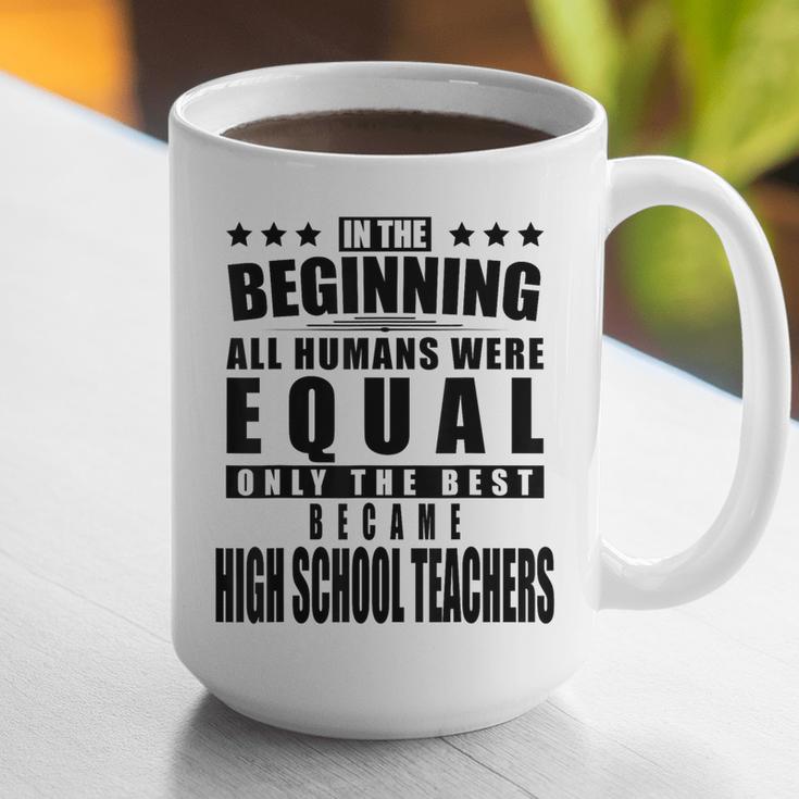 High School Teacher Personalized Graphic Print Coffee Mug, funny gift