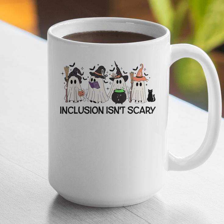 Inclusion Isn't Scary Boo Ghost Halloween Sped Teacher Graphic Print Coffee Mug, funny gift Inclusion Isn't Scary Boo Ghost Halloween Sped Teacher Graphic Print Coffee Mug, funny gift
