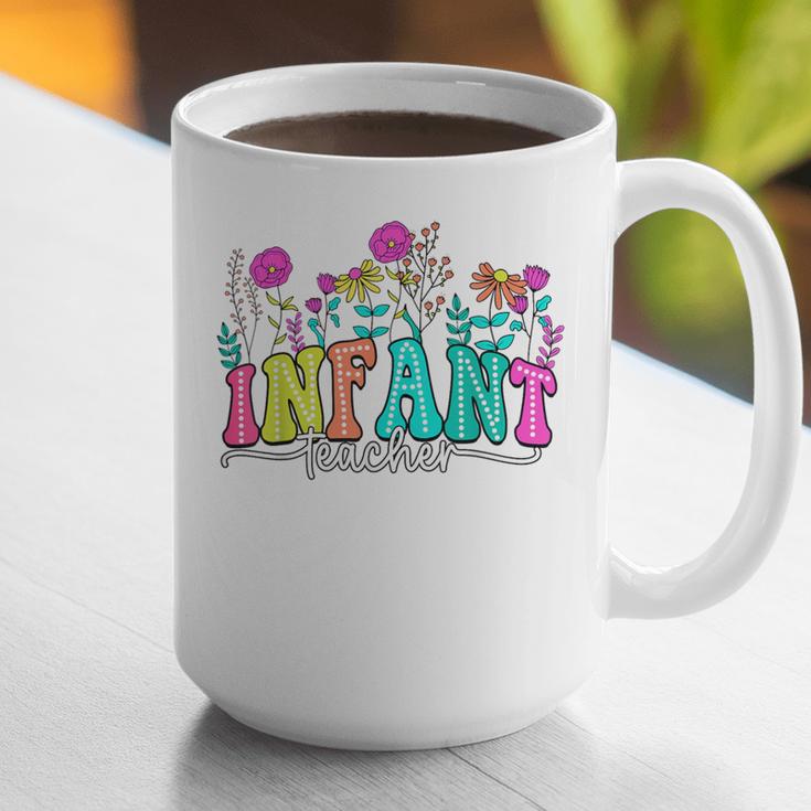 Infant Teacher Floral First Day Back To School Teaching Graphic Print Coffee Mug, funny gift Infant Teacher Floral First Day Back To School Teaching Graphic Print Coffee Mug, funny gift