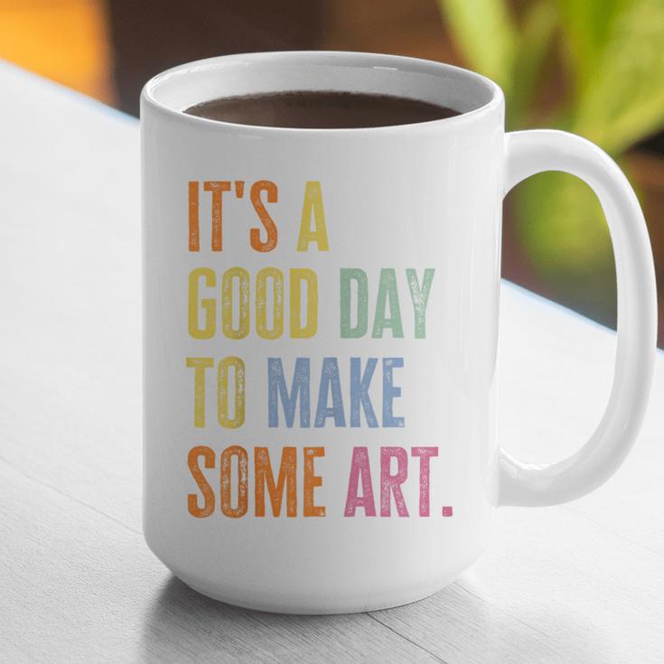 It's A Good Day To Make Art Artist Teacher Painter Graphic Print Coffee Mug, funny gift It's A Good Day To Make Art Artist Teacher Painter Graphic Print Coffee Mug, funny gift