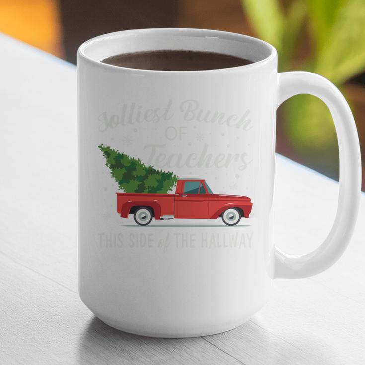 Jolliest Bunch Of Teachers This Side Of The Hallway Graphic Print Coffee Mug, funny gift Jolliest Bunch Of Teachers This Side Of The Hallway Graphic Print Coffee Mug, funny gift