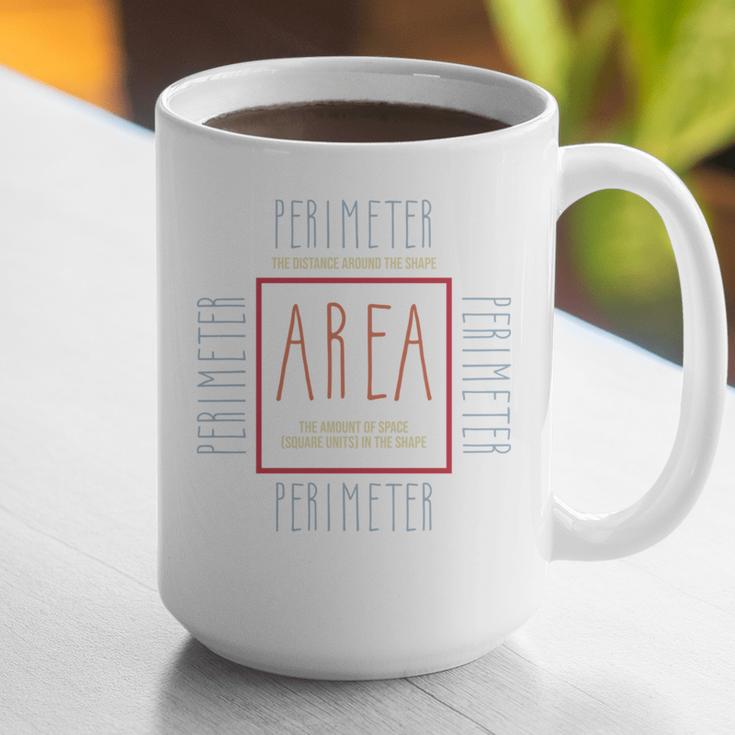 Math Teacher Area Perimeter Cool Math Math Teacher Graphic Print Coffee Mug, funny gift Math Teacher Area Perimeter Cool Math Math Teacher Graphic Print Coffee Mug, funny gift