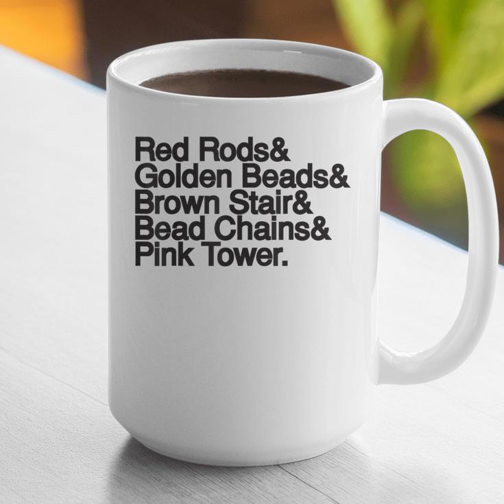Montessori Helvetica Education Teacher Graphic Print Coffee Mug, funny gift