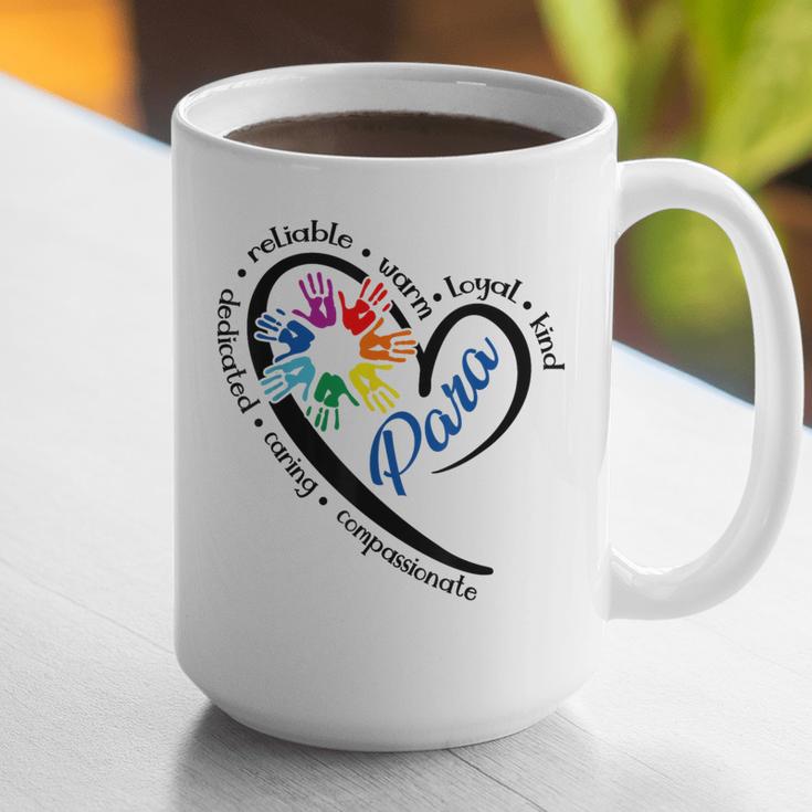 Para Heart Teacher Paraprofessional Paraeducator Men Women Graphic Print Coffee Mug, funny gift Para Heart Teacher Paraprofessional Paraeducator Men Women Graphic Print Coffee Mug, funny gift