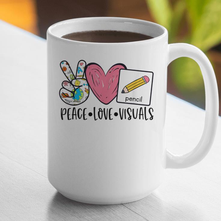 Peace Love Visuals Special Education Teacher Dream Team Graphic Print Coffee Mug, funny gift