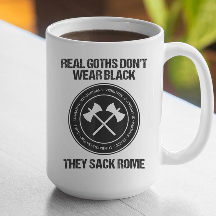 Real Goths Sack Rome History Teacher Graphic Print Coffee Mug, History Teacher Mugs, funny gift