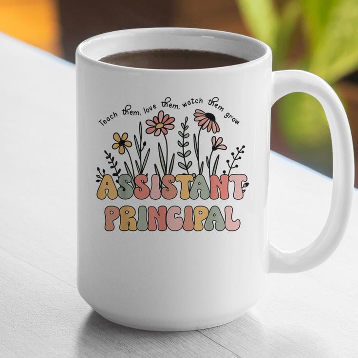 Retro Floral Assistant Principal Shirt For Teachers Day Graphic Print Coffee Mug, funny gift Retro Floral Assistant Principal Shirt For Teachers Day Graphic Print Coffee Mug, funny gift
