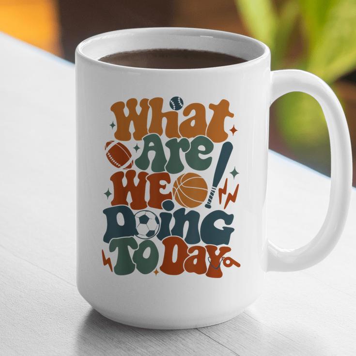 Retro PE Teacher What Are We Doing Today School Coach Women Graphic Print Coffee Mug, Pe Teacher Mugs, funny gift Retro PE Teacher What Are We Doing Today School Coach Women Graphic Print Coffee Mug, Pe Teacher Mugs, funny gift