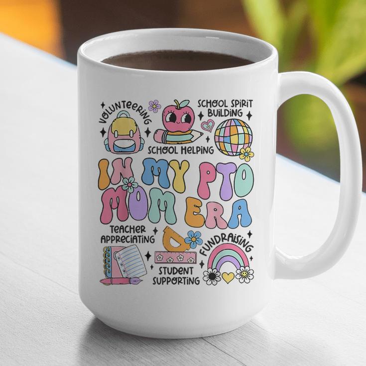 Retro In My PTO Mom Era Parent Organization Team Teacher Graphic Print Coffee Mug, funny gift Retro In My PTO Mom Era Parent Organization Team Teacher Graphic Print Coffee Mug, funny gift