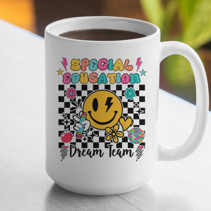 Retro Special Education Squad Groovy Dream Team Teacher Graphic Print Coffee Mug, Groovy Teacher Mugs, funny gift Retro Special Education Squad Groovy Dream Team Teacher Graphic Print Coffee Mug, Groovy Teacher Mugs, funny gift