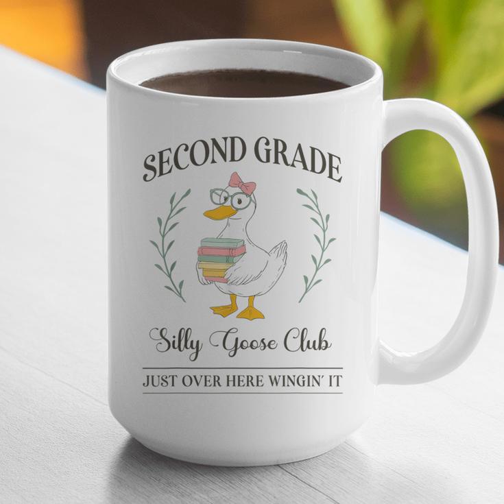 Second Grade Silly Goose Club For Teacher Or Student Graphic Print Coffee Mug, funny gift Second Grade Silly Goose Club For Teacher Or Student Graphic Print Coffee Mug, funny gift