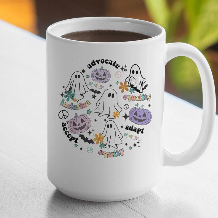 Special Education Teacher Halloween Pumpkin Ghost Inclusion Graphic Print Coffee Mug, funny gift Special Education Teacher Halloween Pumpkin Ghost Inclusion Graphic Print Coffee Mug, funny gift