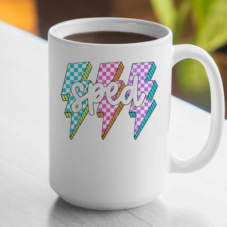 SPED Teacher Squad Lightning Bolt Special Education Graphic Print Coffee Mug, funny gift SPED Teacher Squad Lightning Bolt Special Education Graphic Print Coffee Mug, funny gift
