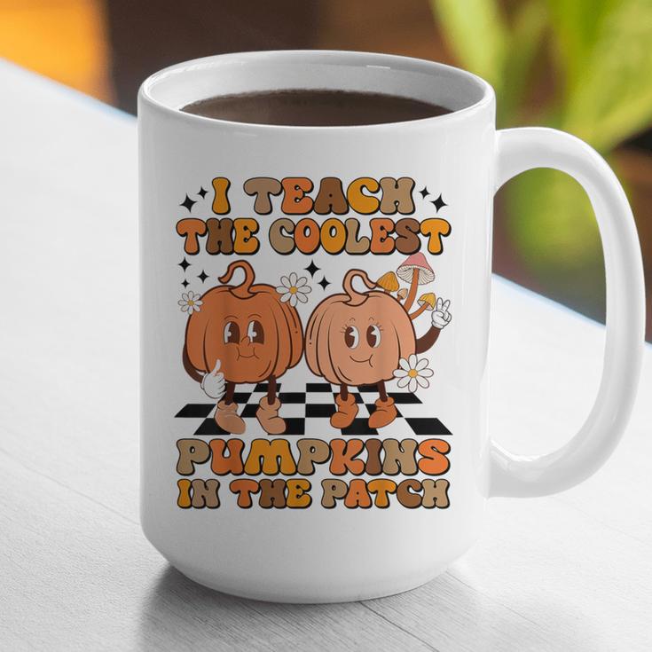 I Teach The Coolest Pumpkins In The Patch Teacher Halloween Graphic Print Coffee Mug, funny gift I Teach The Coolest Pumpkins In The Patch Teacher Halloween Graphic Print Coffee Mug, funny gift