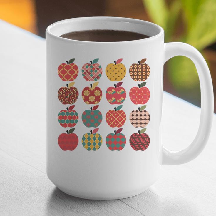 Teacher Apple Back To School Art For School Supplies Graphic Print Coffee Mug, funny gift Teacher Apple Back To School Art For School Supplies Graphic Print Coffee Mug, funny gift