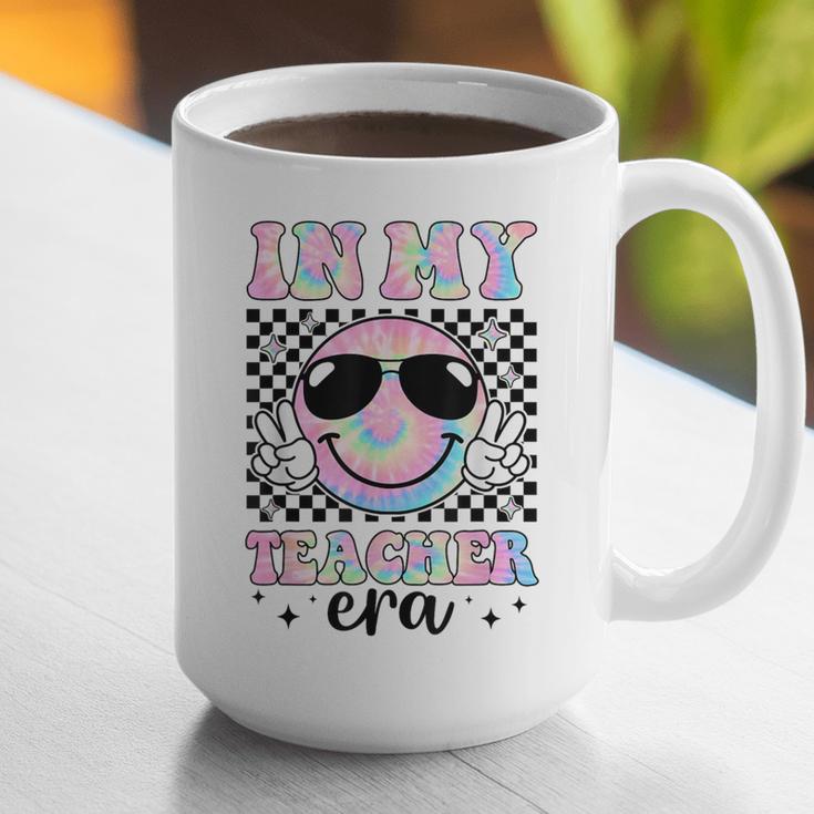 In My Teacher Era Groovy Tie Dye Back To School Cute Teacher Graphic Print Coffee Mug, Groovy Teacher Mugs, funny gift In My Teacher Era Groovy Tie Dye Back To School Cute Teacher Graphic Print Coffee Mug, Groovy Teacher Mugs, funny gift