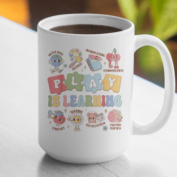 Teacher Groovy Play Is Learning Back To School Graphic Print Coffee Mug, Groovy Teacher Mugs, funny gift Teacher Groovy Play Is Learning Back To School Graphic Print Coffee Mug, Groovy Teacher Mugs, funny gift