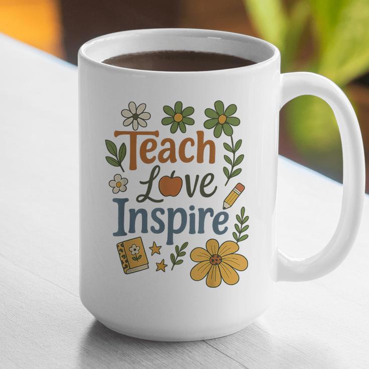 Teacher Inspire Love Graphic Print Coffee Mug, funny gift Teacher Inspire Love Graphic Print Coffee Mug, funny gift
