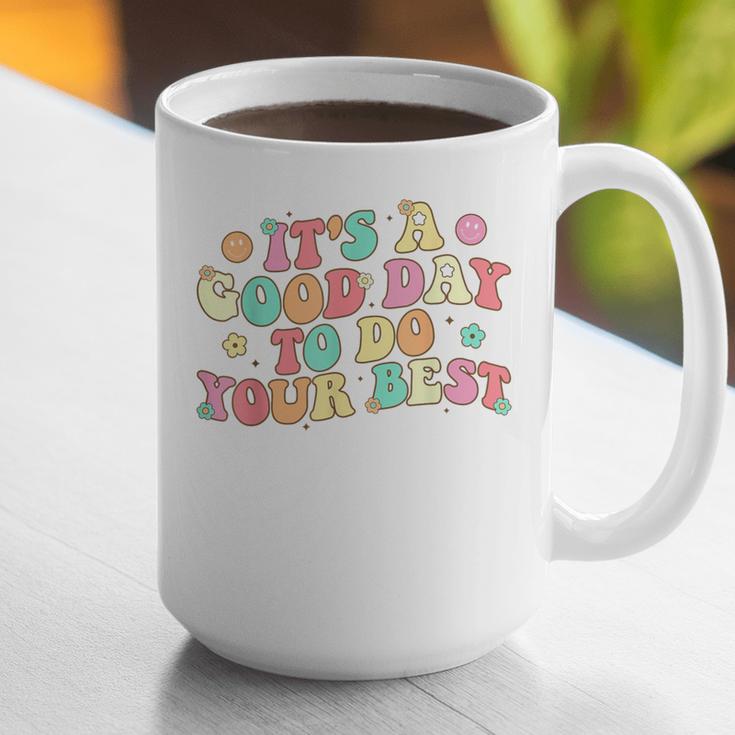 Teacher Testing Shirt It's A Good Day To Do Best Groovy Graphic Print Coffee Mug, Groovy Teacher Mugs, funny gift Teacher Testing Shirt It's A Good Day To Do Best Groovy Graphic Print Coffee Mug, Groovy Teacher Mugs, funny gift