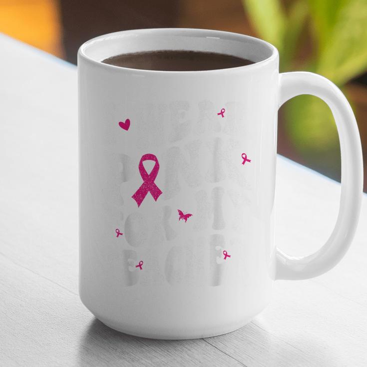 I Wear Pink For My Teacher Breast Cancer Awareness Support Men Women Graphic Print Coffee Mug, funny gift I Wear Pink For My Teacher Breast Cancer Awareness Support Men Women Graphic Print Coffee Mug, funny gift