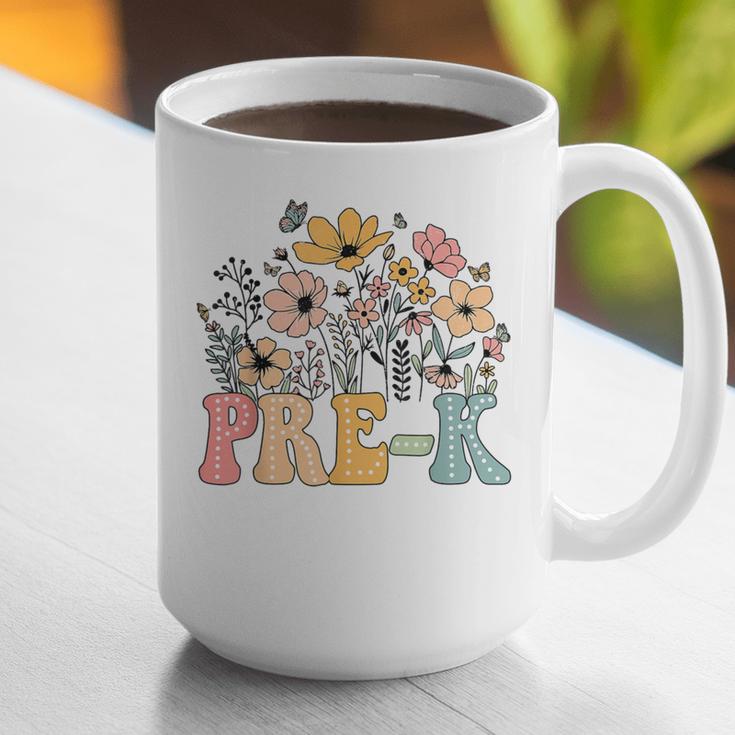 Wildflower Pre-K Preschool Team Floral Teacher Girls Graphic Print Coffee Mug, funny gift Wildflower Pre-K Preschool Team Floral Teacher Girls Graphic Print Coffee Mug, funny gift