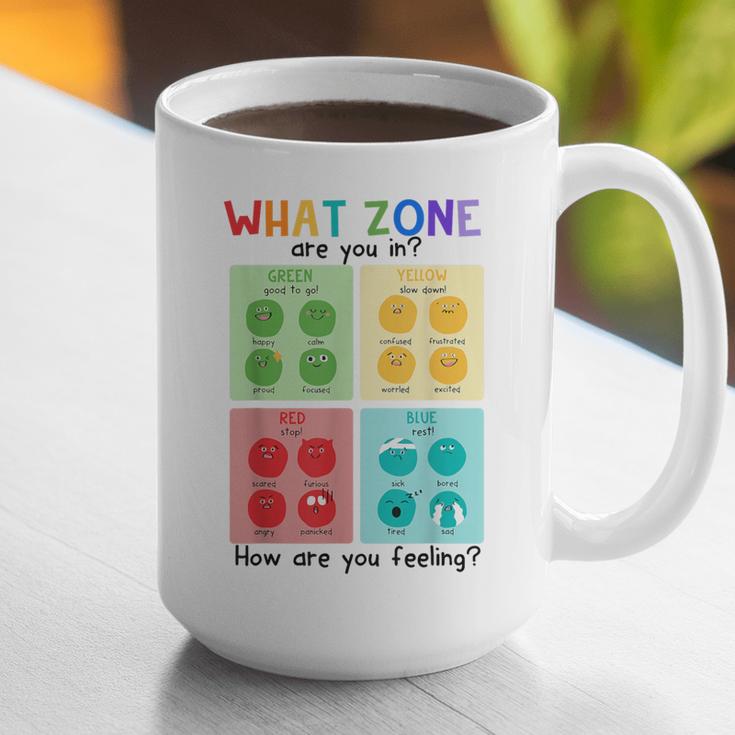 What Zone Are You In How Are You Feeling Teacher Graphic Print Coffee Mug, funny gift What Zone Are You In How Are You Feeling Teacher Graphic Print Coffee Mug, funny gift