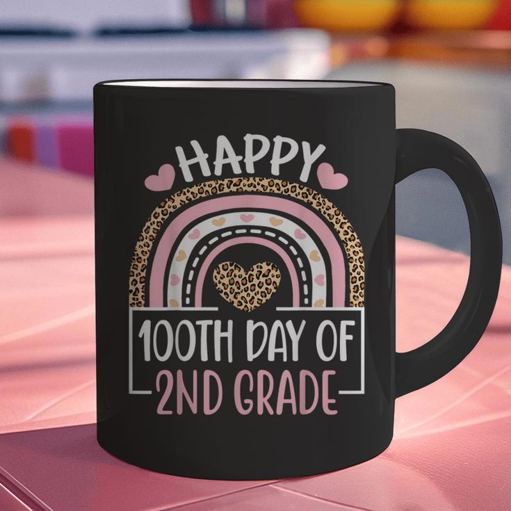 100th Day Of 2nd Grade 100 Days Of School Teacher Graphic Print Coffee Mug, 2nd Grade Teacher Mugs, gift for family, gift for coworker