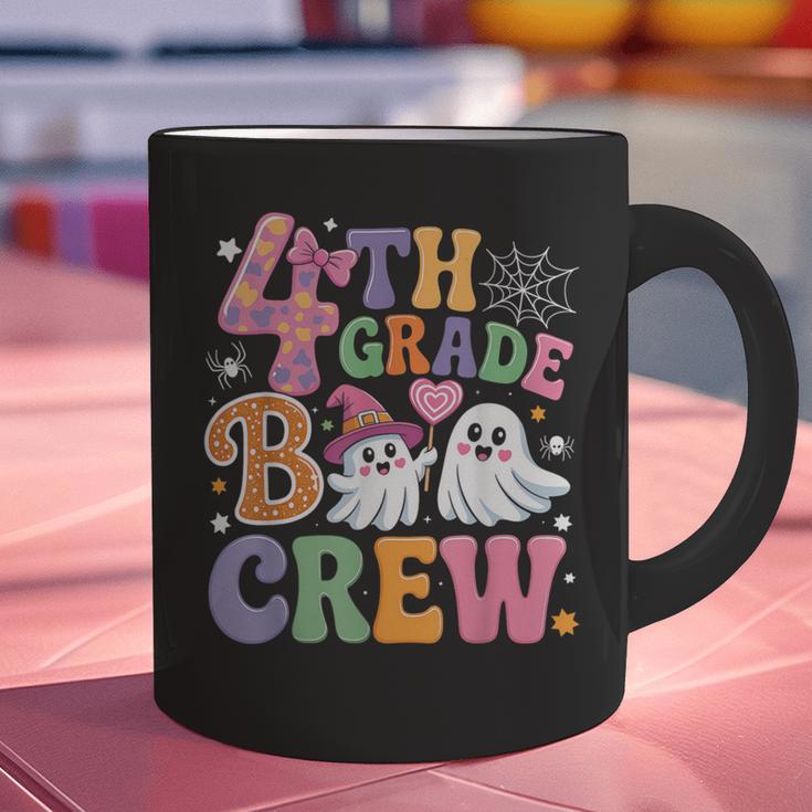 4th Grade Boo Crew Fourth Grade Teacher Kids Happy Halloween Graphic Print Coffee Mug, 4th Grade Teacher Mugs, gift for family, gift for coworker 4th Grade Boo Crew Fourth Grade Teacher Kids Happy Halloween Graphic Print Coffee Mug, 4th Grade Teacher Mugs, gift for family, gift for coworker