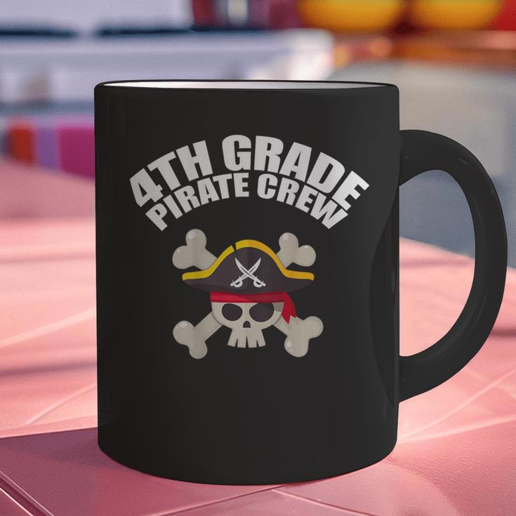 4th Grade Pirate Crew Halloween Costume Cool Teacher Student Graphic Print Coffee Mug, 4th Grade Teacher Mugs, gift for family, gift for coworker 4th Grade Pirate Crew Halloween Costume Cool Teacher Student Graphic Print Coffee Mug, 4th Grade Teacher Mugs, gift for family, gift for coworker