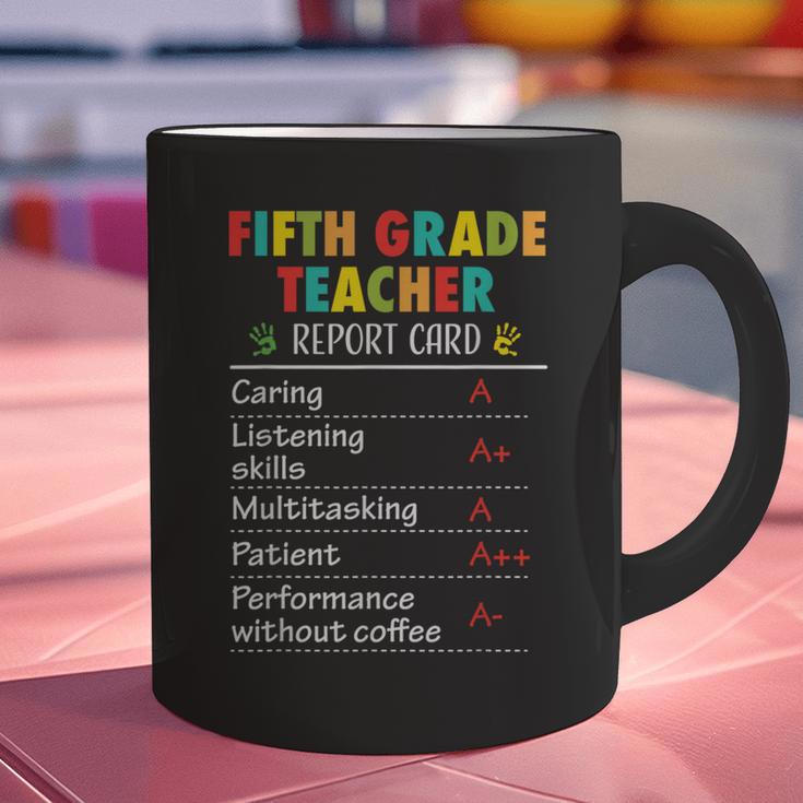 5th Grade Teacher Report Card Appreciation Men Women Graphic Print Coffee Mug, gift for family, gift for coworker 5th Grade Teacher Report Card Appreciation Men Women Graphic Print Coffee Mug, gift for family, gift for coworker