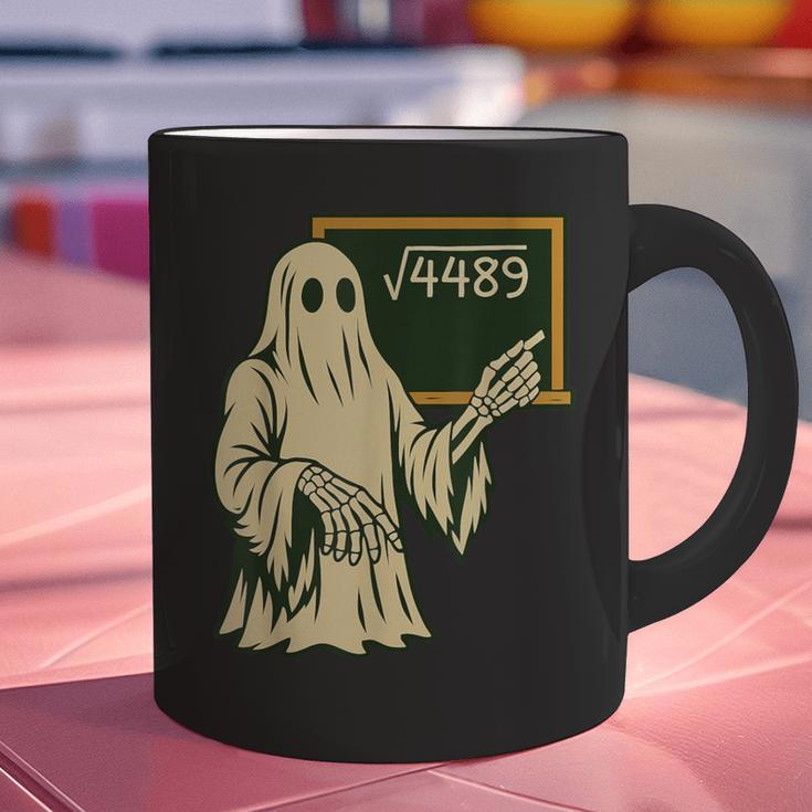 67 Meme Square Root 4489 Slang Math Teacher Skeleton Graphic Print Coffee Mug, gift for family, gift for coworker