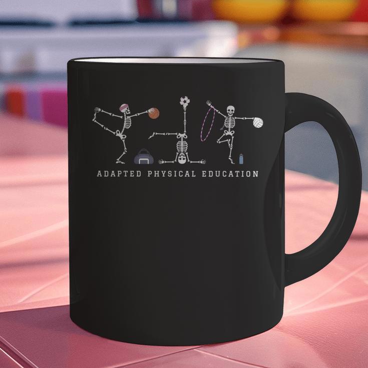 Adapted Physical Education Teacher Skeleton Sports Phys Ed Graphic Print Coffee Mug, gift for family, gift for coworker Adapted Physical Education Teacher Skeleton Sports Phys Ed Graphic Print Coffee Mug, gift for family, gift for coworker