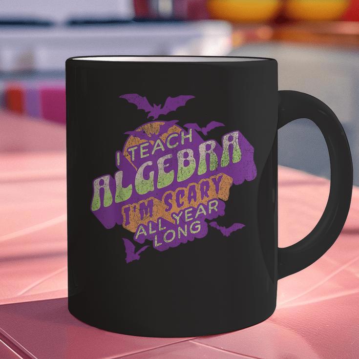 Algebra Teacher Halloween Spooky Ghost Math Mathematics Grad Graphic Print Coffee Mug, gift for family, gift for coworker Algebra Teacher Halloween Spooky Ghost Math Mathematics Grad Graphic Print Coffee Mug, gift for family, gift for coworker