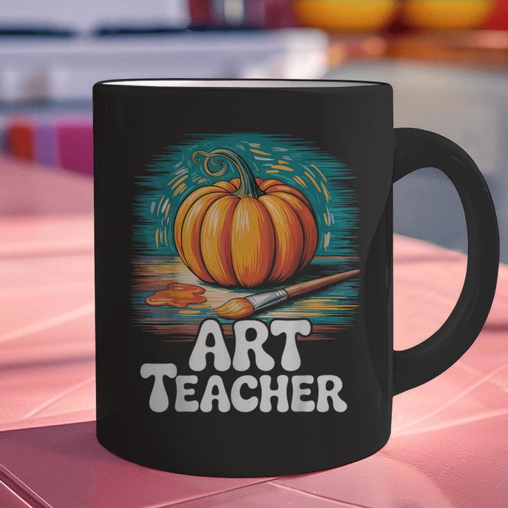 Art Teacher Pumpkin Painting Halloween Costume Graphic Print Coffee Mug, gift for family, gift for coworker Art Teacher Pumpkin Painting Halloween Costume Graphic Print Coffee Mug, gift for family, gift for coworker