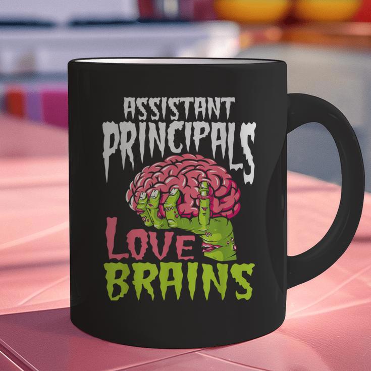 Assistant Principals Love Brains Zombie Teacher Halloween Graphic Print Coffee Mug, gift for family, gift for coworker Assistant Principals Love Brains Zombie Teacher Halloween Graphic Print Coffee Mug, gift for family, gift for coworker