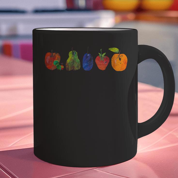Back To School Cute Hungry Lover Fruits Teacher Graphic Print Coffee Mug, gift for family, gift for coworker