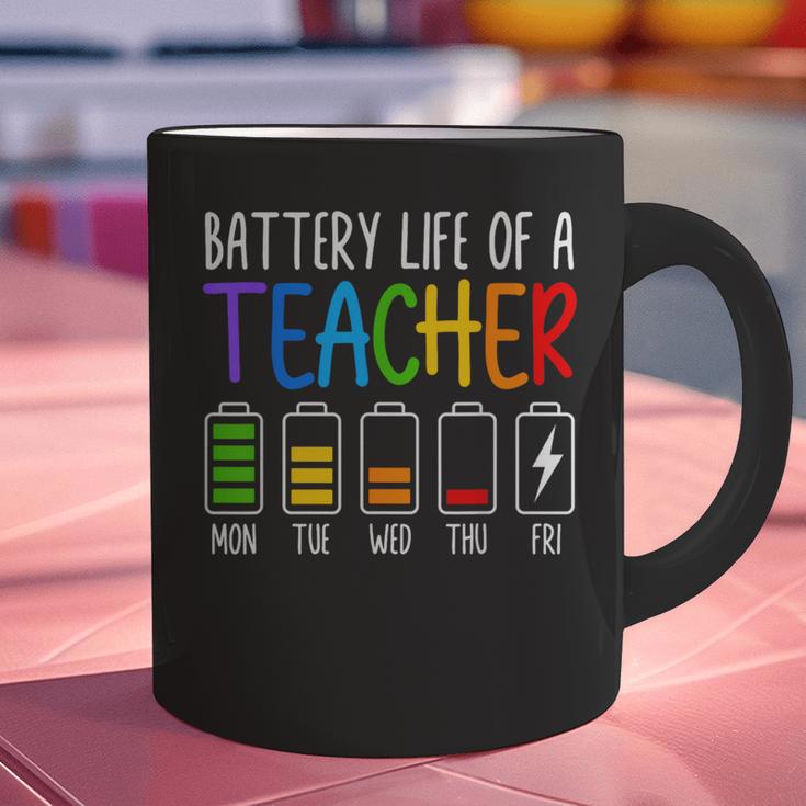 Battery Life Of A Teacher School Teacher Appreciation Graphic Print Coffee Mug, gift for family, gift for coworker Battery Life Of A Teacher School Teacher Appreciation Graphic Print Coffee Mug, gift for family, gift for coworker