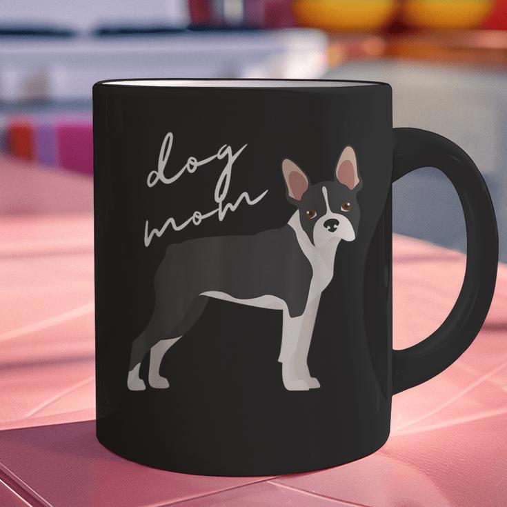 Boston Terrier Dog Mom Woman Women Graphic Print Coffee Mug, Boston Terrier Mom Mugs, gift for family, gift for coworker
