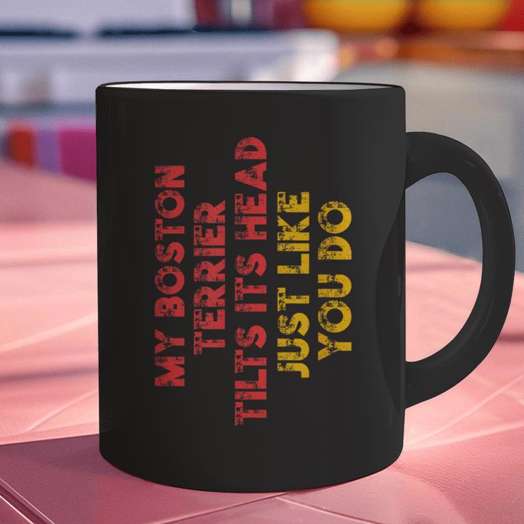 Boston Terrier Mom Dad Dog Lover Owner Women Men Graphic Print Coffee Mug, Boston Terrier Dad Mugs, Boston Terrier Mom Mugs, gift for family, gift for coworker