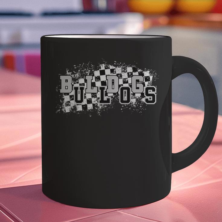 Bulldogs School Spirit Bulldog Pride Checkered Teacher Graphic Print Coffee Mug, gift for family, gift for coworker Bulldogs School Spirit Bulldog Pride Checkered Teacher Graphic Print Coffee Mug, gift for family, gift for coworker