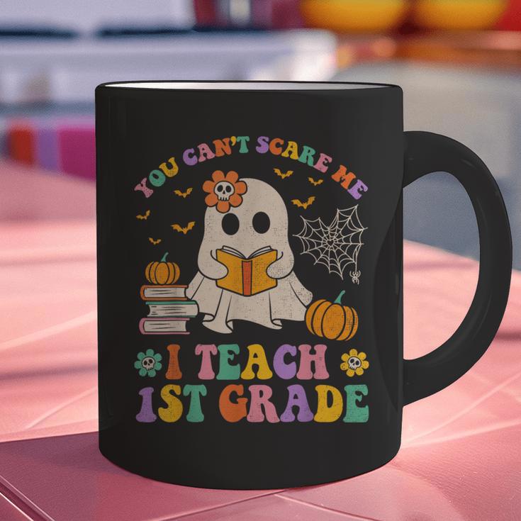 You Can't Scare Me I Teach 1st Grade Teacher Halloween Ghost Graphic Print Coffee Mug, gift for family, gift for coworker You Can't Scare Me I Teach 1st Grade Teacher Halloween Ghost Graphic Print Coffee Mug, gift for family, gift for coworker