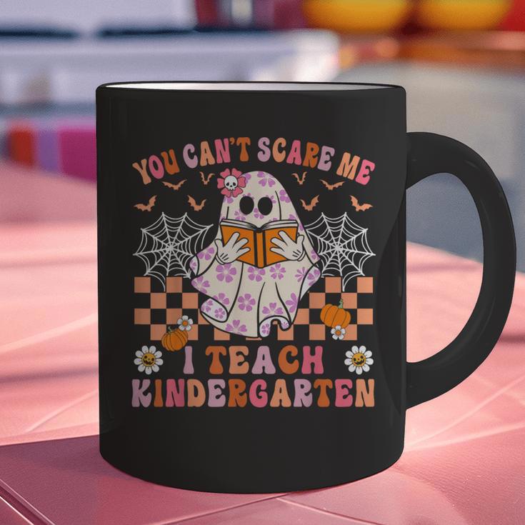 You Cant Scare Me I Teach Kindergarten Teacher Halloween Graphic Print Coffee Mug, gift for family, gift for coworker You Cant Scare Me I Teach Kindergarten Teacher Halloween Graphic Print Coffee Mug, gift for family, gift for coworker